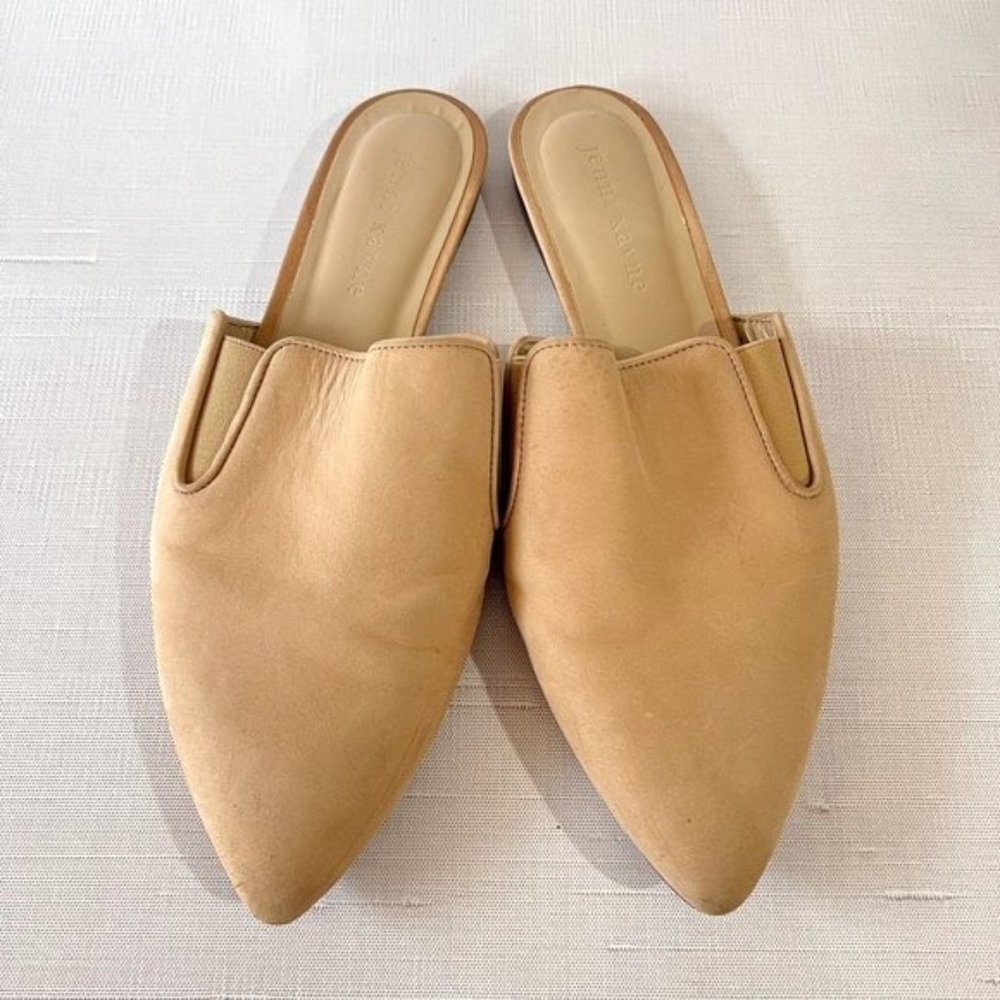 Jenni Kayne Mule Slide in Safari Beige Womens Size 37.5